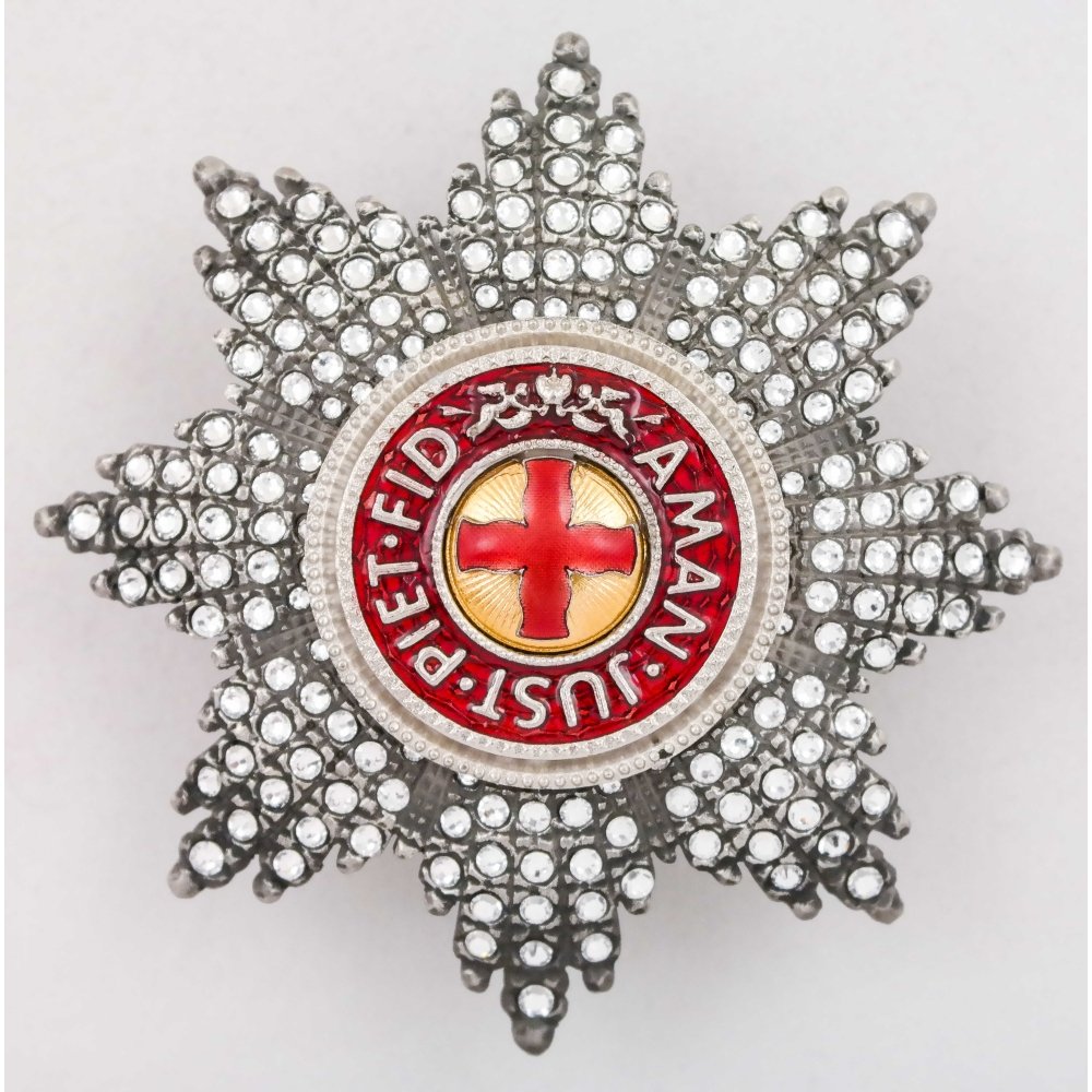 Звезда ордена Святой Анны со стразами