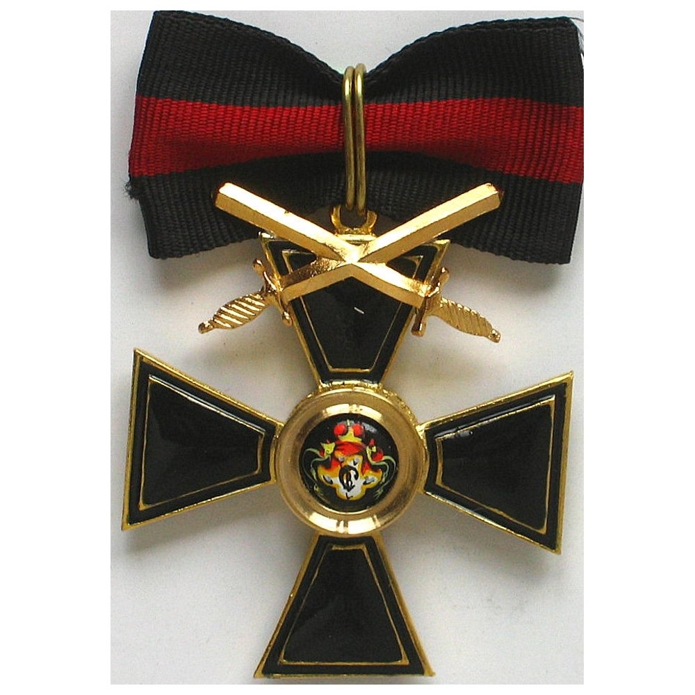 Орден св. Владимира III степени с верхними мечами парадный