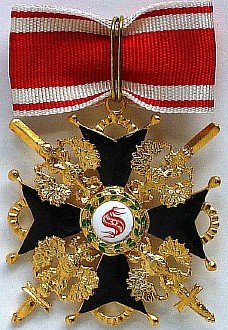 Купить Орден Св. Станислава 2-й ст.  с мечами парадный, МИ - 1.58