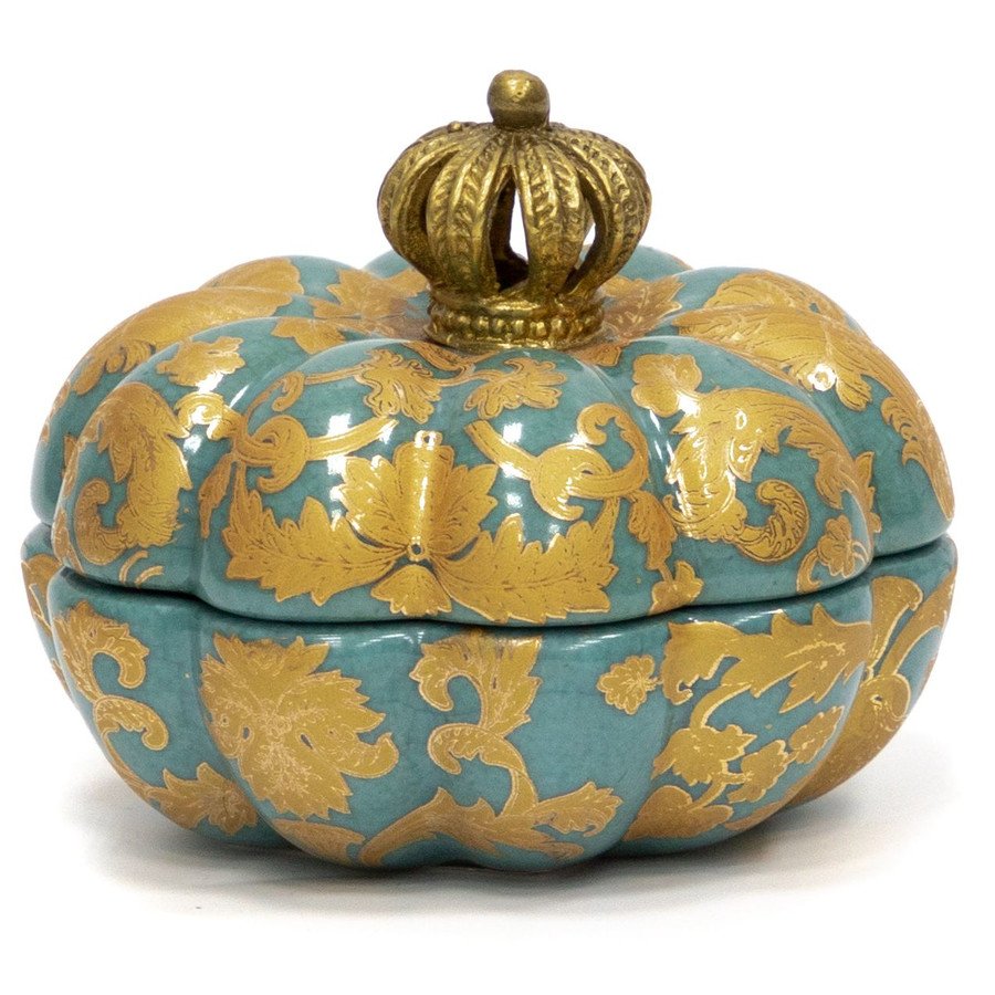 Шкатулка (Фарфор с бронзой 1895г.)