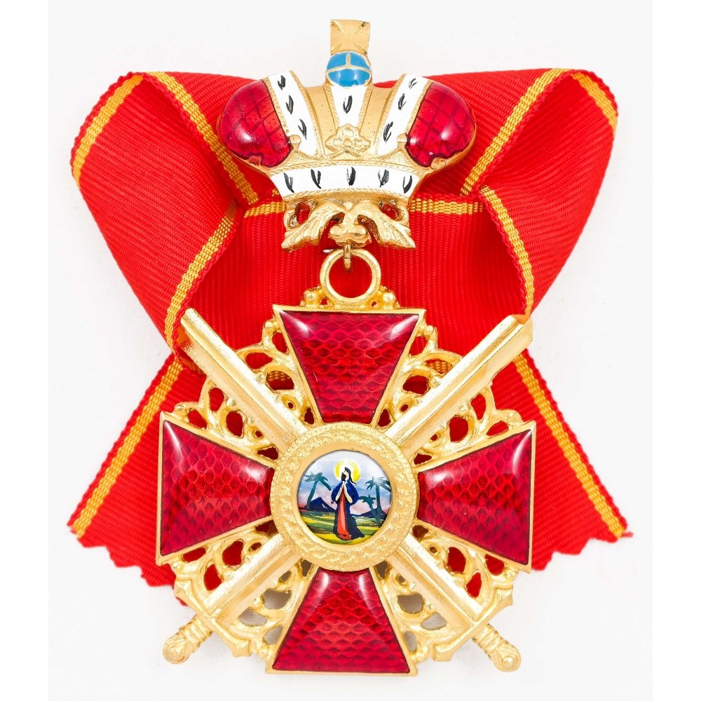 Орден Св. Анны I степени с короной и мечами