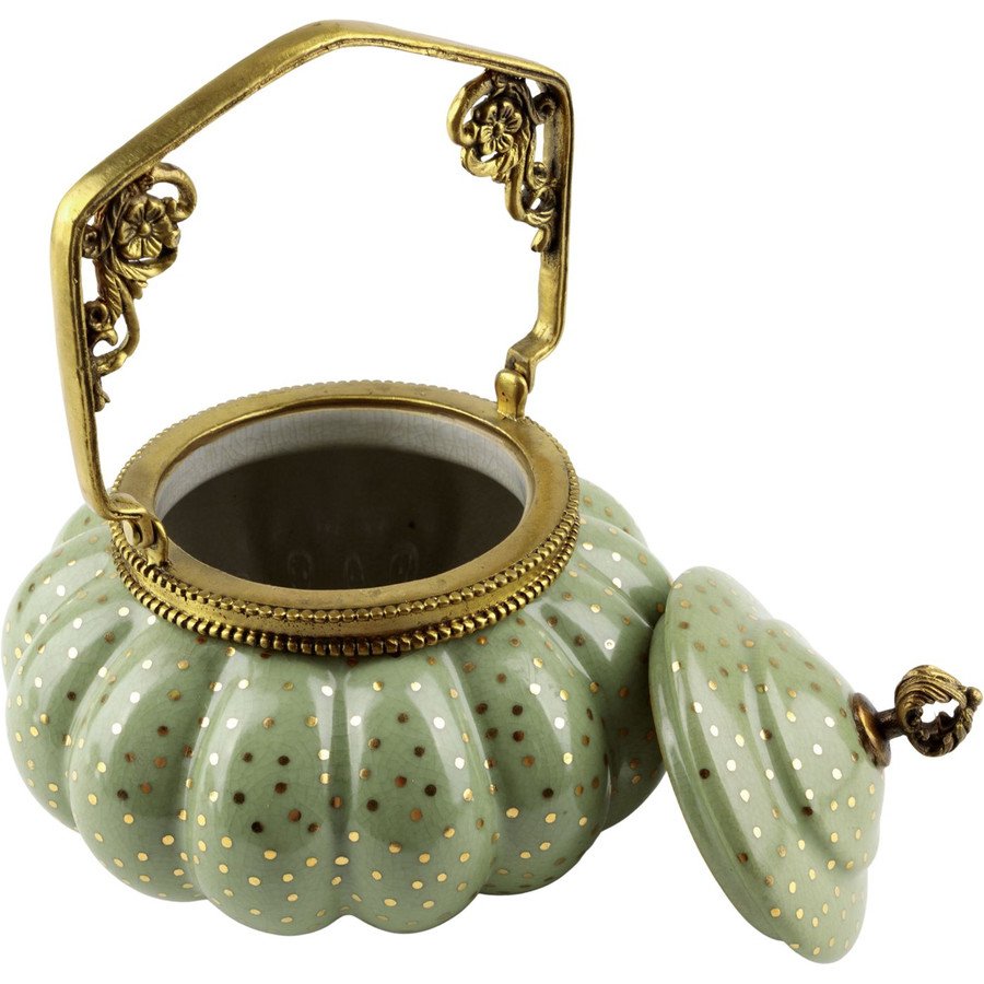 Шкатулка (Фарфор с бронзой 1895г.)