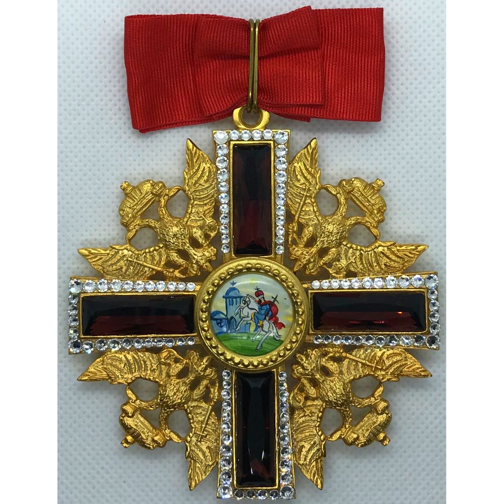 Орден Св.Александра Невского со стразами (XVIII век)