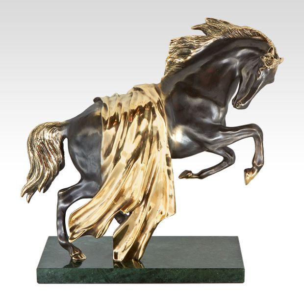Статуэтка из бронзы «Конь» (реплика Клодта)