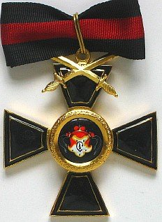 Орден св. Владимира I степени с верхними мечами парадный